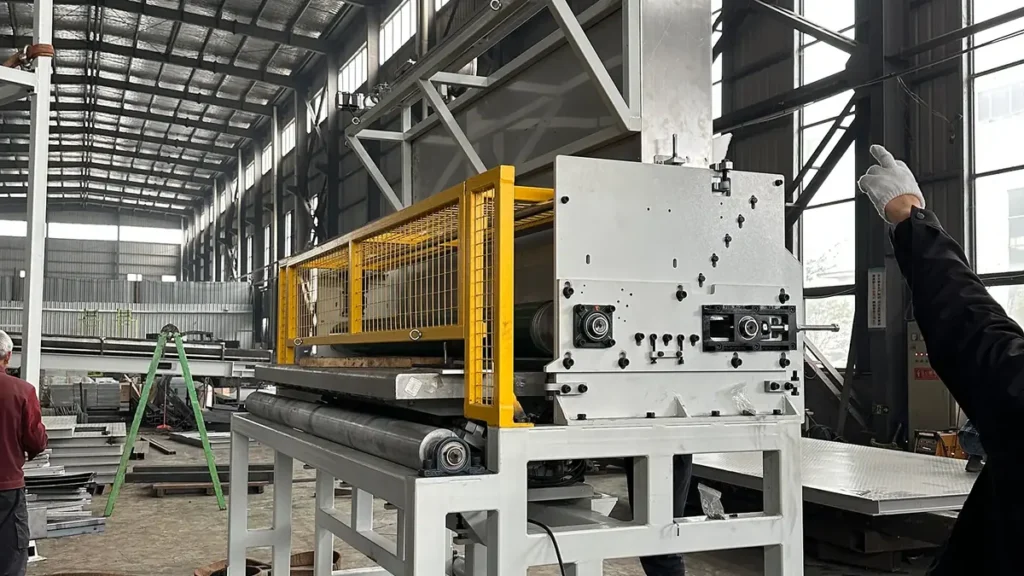 Elevator parts from China: machinery components checked before shipment