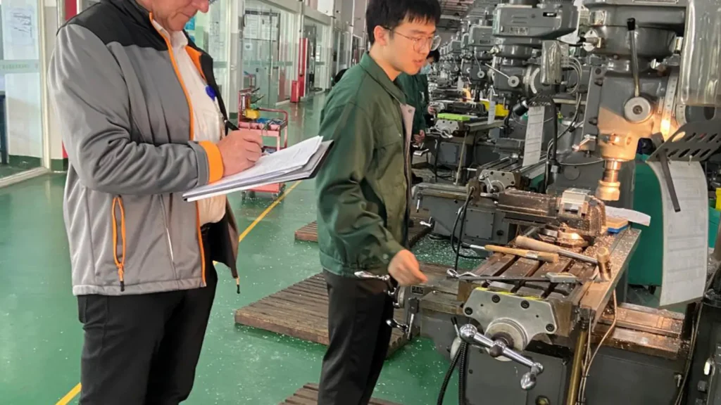 china factory floor production