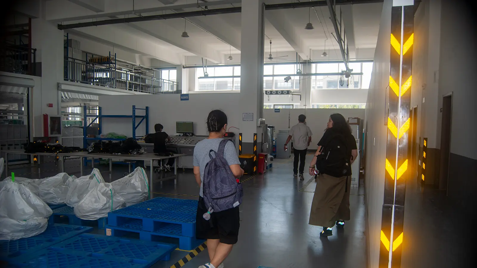 China sourcing team from SourceEyes on a supplier factory visit in Suzhou