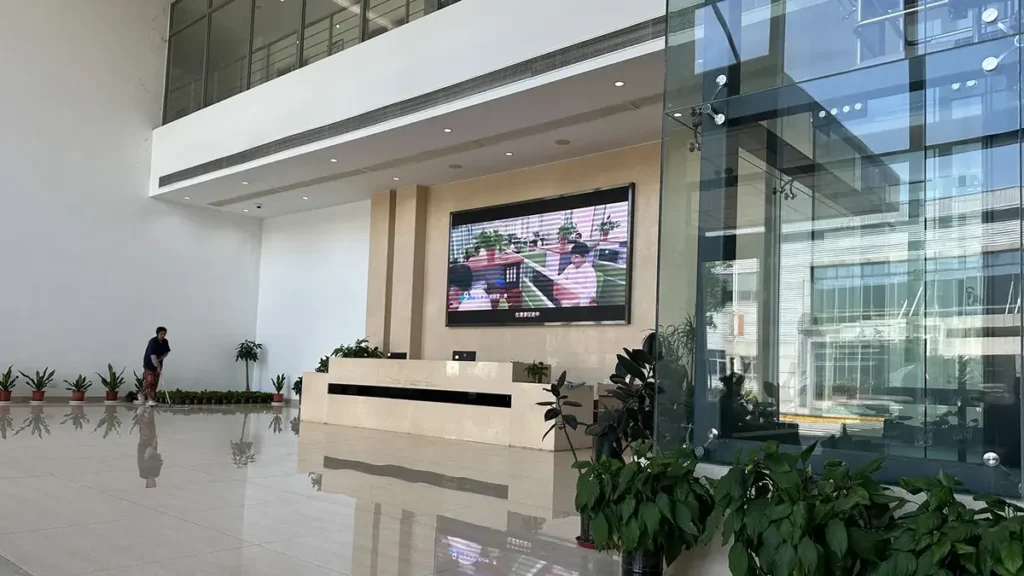 Do I need a sourcing agent: supplier reception area in China